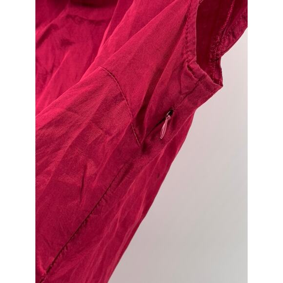 H&M Women's Pink Solid Sailor Collar Short Cap Sleeve Top SZ 8 - Picture 5 of 10